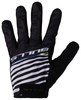 BULLS Herren Langfingerhandschuh Zebra,  schwarz/weiß,  schwarz/weiß,  M