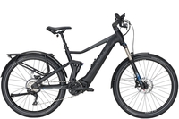 BULLS Iconic EVO TR1 27, 5+ (500 Wh),  10 Gang Kettenschaltung,  Herrenfahrrad,  Full-Suspension,  Modell 2020,  27, 5 Zoll,  black matt/grey,  black matt/grey,  54 cm