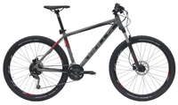 BULLS LT 27,  27 Gang Kettenschaltung,  Herrenfahrrad,  MTB,  Modell 2019,  27, 5 Zoll,  moonwalk grey,  moonwalk grey,  56 cm