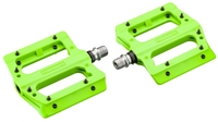 Bulls Plattformpedal Kunststoff lime,  lime,  100 x 95 x 17mm