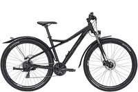 BULLS Sharptail Street 3 Disc 27, 5,  24 Gang Kettenschaltung,  Herrenfahrrad,  Hardtail,  Modell 2020,  27, 5 Zoll,  black matt/black,  black matt/black,  41 cm