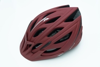 BULLS Unisex Helm Oshawa,  berry matt,  berry matt,  52-55 cm