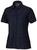 Bulls Workwear Damen kurzarm Bluse,  denim,  denim,  XL