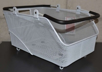Carrymore Hinterrad-Korb Opero i-Rack II (weiß)