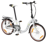 Dahon Ciao D3,  3 Gang Nabenschaltung,  Unisexfahrrad,  Faltrahmen,  Modell 2016,  20 Zoll,  weiß,  25 cm