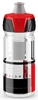 Elite Trinkflasche Crystal Ombra Clear 550ml rot