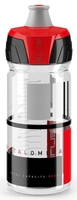Elite Trinkflasche Crystal Ombra Clear 550ml rot