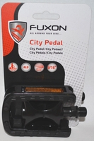 Fuxon Pedal City Alu Zemo LU 975,  schwarz,  103 x 71, 5 x 31 mm
