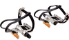 Fuxon VP-396T Pedalen mit Riemen 9/16,  silber,  9/16 Zoll