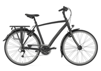 Gazelle CHAMONIX T27,  27 Gang Kettenschaltung,  Herrenfahrrad,  Diamant,  Modell 2020,  28 Zoll,  black,  black,  65 cm