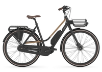 Gazelle CITYGO C7 HMS,  7 Gang Nabenschaltung,  Damenfahrrad,  Wave,  Modell 2020,  28 Zoll,  black,  black,  49 cm