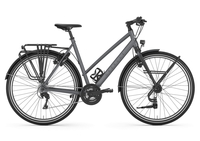 Gazelle MARCO POLO TRAVEL,  30 Gang Kettenschaltung,  Damenfahrrad,  Trapez,  Modell 2020,  28 Zoll,  dust light,  dust light,  49 cm