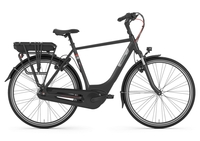 Gazelle PARIS C7+ HMB FL (500 Wh),  7 Gang Nabenschaltung,  Herrenfahrrad,  Diamant,  Modell 2020,  28 Zoll,  black,  black,  53 cm