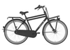 Gazelle PUUR_NL,  7 Gang Nabenschaltung,  Herrenfahrrad,  Diamant,  Modell 2020,  28 Zoll,  black,  black,  54 cm