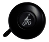 Gottstein + Libischer Radfahrer Glocke,  silber