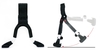 Hebie Zweibeinständer 0690C NL E1 lite,  24-29",  schwarz,  290 mm