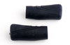 Herrmans Griff Moza 91 TPE120 mm schwarz Paar,  schwarz,  120 mm