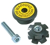 Humpert Ergotec Ahead / one time plug Aheadkralle 1 1/8 Zoll,  schwarz,  1 1/8 Zoll