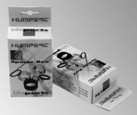 Humpert Ergotec Spacer Box,  schwarz,  1 1/8 Zoll