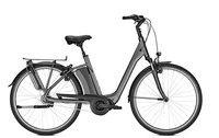 Kalkhoff AGATTU 3.S MOVE FL (621 Wh),  7 Gang,  Damenfahrrad,  Tiefeinsteiger,  Modell 2020,  28 Zoll,  diamondblack matt,  diamondblack matt,  60 cm