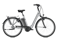 Kalkhoff AGATTU 3.S MOVE RT (621 Wh),  7 Gang,  Damenfahrrad,  Tiefeinsteiger,  Modell 2020,  28 Zoll,  smokesilver matt,  smokesilver matt,  60 cm