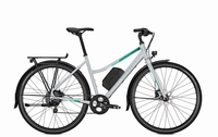 Kalkhoff Durban g8 (7),  8 Gang Kettenschaltung,  Damenfahrrad,  Trapez,  Modell 2017,  28 Zoll,  palermosilver,  palermosilver,  50 cm