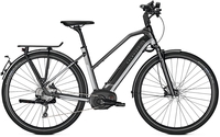 Kalkhoff ENDEAVOUR 5.B MOVE 45 (625 Wh),  10 Gang,  Damenfahrrad,  Trapez,  Modell 2020,  28 Zoll,  smokesilver/diamondblack glossy,  smokesilver/diamondblack glossy,  53 cm