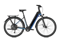 Kalkhoff ENDEAVOUR 5.N MOVE (13, 8 Ah),  9 Gang,  Damenfahrrad,  Wave,  Modell 2019,  28 Zoll,  magicblack/pacificblue glossy,  magicblack/pacificblue glossy,  53 cm