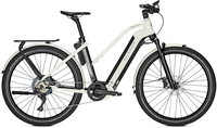 Kalkhoff ENDEAVOUR 7.B ADVANCE (625 Wh),  12 Gang,  Damenfahrrad,  Trapez,  Modell 2020,  27, 5 Zoll,  magicblack/starwhite glossy,  magicblack/starwhite glossy,  53 cm