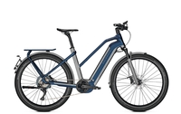 Kalkhoff ENDEAVOUR 7.B EXCITE 45 625 Wh,  12 Gang,  Damenfahrrad,  Trapez,  Modell 2020,  27, 5 Zoll,  jetgrey/sydneyblue matt,  jetgrey/sydneyblue matt,  53 cm