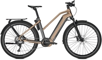 Kalkhoff ENDEAVOUR 7.B EXCITE (625 Wh),  12 Gang,  Damenfahrrad,  Trapez,  Modell 2020,  27, 5 Zoll,  diamondblack/moccabrown matt,  diamondblack/moccabrown matt,  53 cm