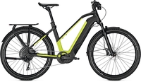 Kalkhoff ENTICE 7.B MOVE (625 Wh),  10 Gang,  Damenfahrrad,  Trapez,  Modell 2020,  27, 5 Zoll,  magicblack/integralegreen matt,  magicblack/integralegreen matt,  43 cm