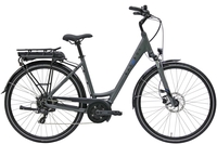 Katarga E TR8 (500 Wh),  8 Gang Kettenschaltung,  Damenfahrrad,  Wave,  Modell 2020,  28 Zoll,  grey matt,  grey matt,  45 cm