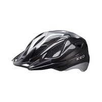 KED Fahrrad-helm Tronus,  black silver,  black silver,  57-63 cm