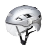 KED Fahrradhelm B-Vis X-Lite,  silver matt,  silver matt,  56-61 cm