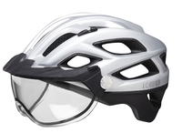 KED Fahrradhelm Covis Lite,  silver black matt,  silver black matt,  52-58 cm