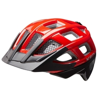 KED Fahrradhelm Kailu,  red black,  red black,  49-53 cm