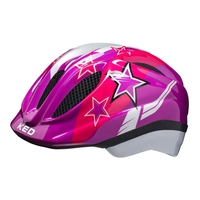 KED Fahrradhelm Meggy II,  violet stars,  violet stars,  46-51 cm