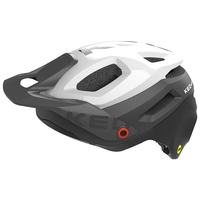 KED Fahrradhelm Pector ME-1,  black white,  black white,  58-61 cm