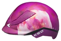 KED Fahrradhelm Pina,  violet flower,  violet flower,  50-53 cm