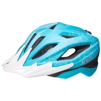 KED Fahrradhelm Street Jr. Mips,  turqu. white matt,  turqu. white matt,  S