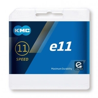 KMC Kette e11 11/128" 118/122 Gl. silber