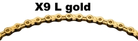 KMC X 9 L TIN Kette 11/128" 116 Glieder
