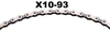KMC X10-93 Kette 11/128" 112 Glieder
