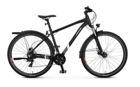 Kreidler Dice 27, 5er 3.0 Street,  24 Gang Kettenschaltung,  Herrenfahrrad,  Diamant,  Modell 2020,  27, 5 Zoll,  schwarz matt,  schwarz matt,  45 cm