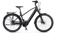 Kreidler Vitality Eco 10 (500 Wh),  8 Gang Nabenschaltung,  Damenfahrrad,  Trapez,  Modell 2020,  27, 5 Zoll,  schwarz matt,  schwarz matt,  55 cm