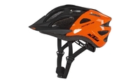 KTM Fahrradhelm Factory Youth Helmet,  black/orange,  black/orange,  51