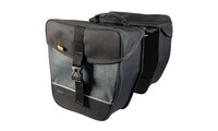 KTM Gepäckträgertasche Line Carrier Bag Double snap it,  grey /black,  270 x 310 x 110 mm