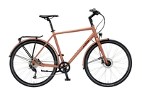 KTM Oxford 28.7,  9 Gang Kettenschaltung,  Herrenfahrrad,  Diamant,  Modell 2019,  28 Zoll,  kupfer matt,  kupfer matt,  60 cm