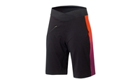 KTM Radsporthose mit Innenhose Lady Character Shorts with inner Pant,  black/orange/berry,  black/orange/berry,  2 XL